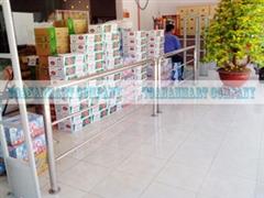 hàng rào bảo vệ inox Toàn An Mart