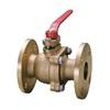 KITZ BRONZE BALL VALVE, JIS 10K FF FLANGED ENDS.