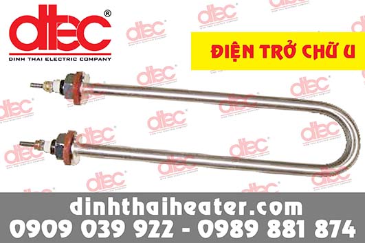 Điện trở đun nước chữ U DT012