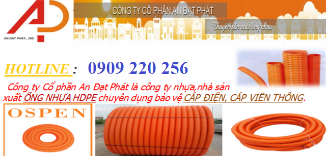 ống nhựa gân xoắn hdpe