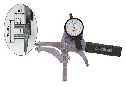 Thước cặp Caliper, LB-7V, Peacock