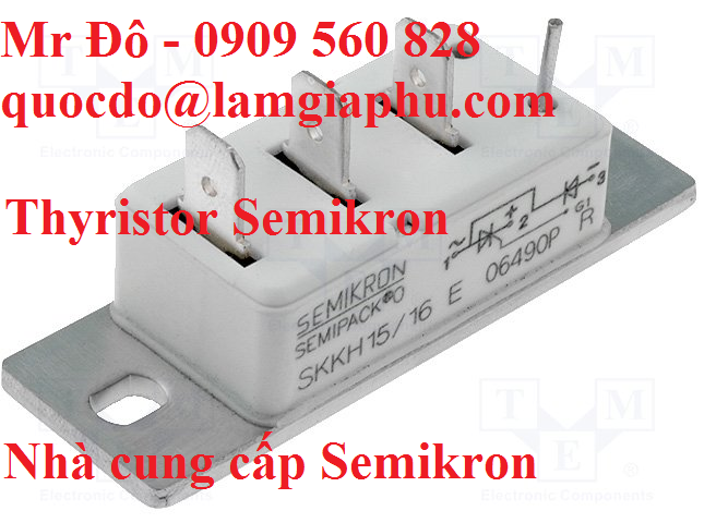 Chỉnh lưu Semikron-Thyristor Semikron-Công suất điện Semikron